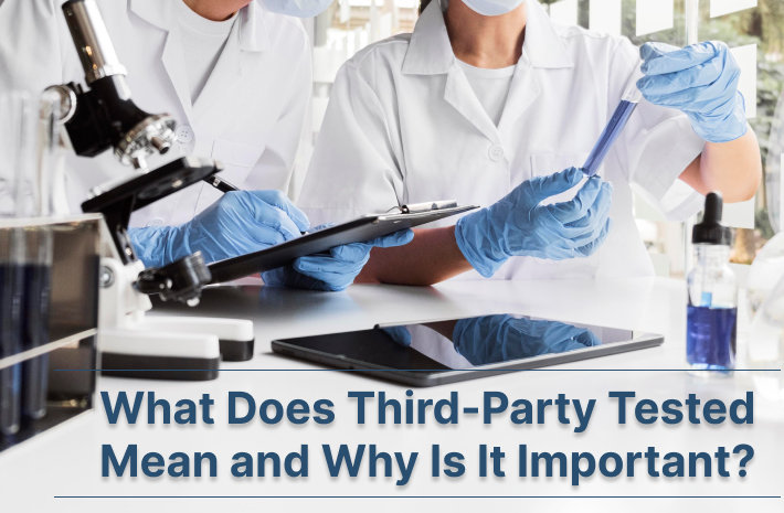 what does third party tested mean