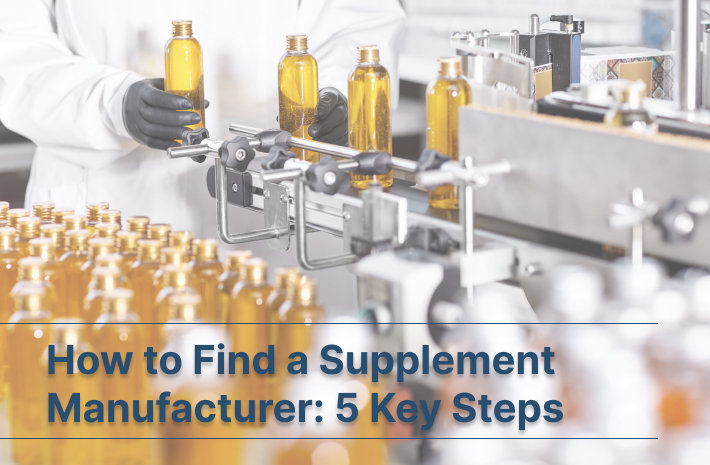 how to find a supplement manufacturer