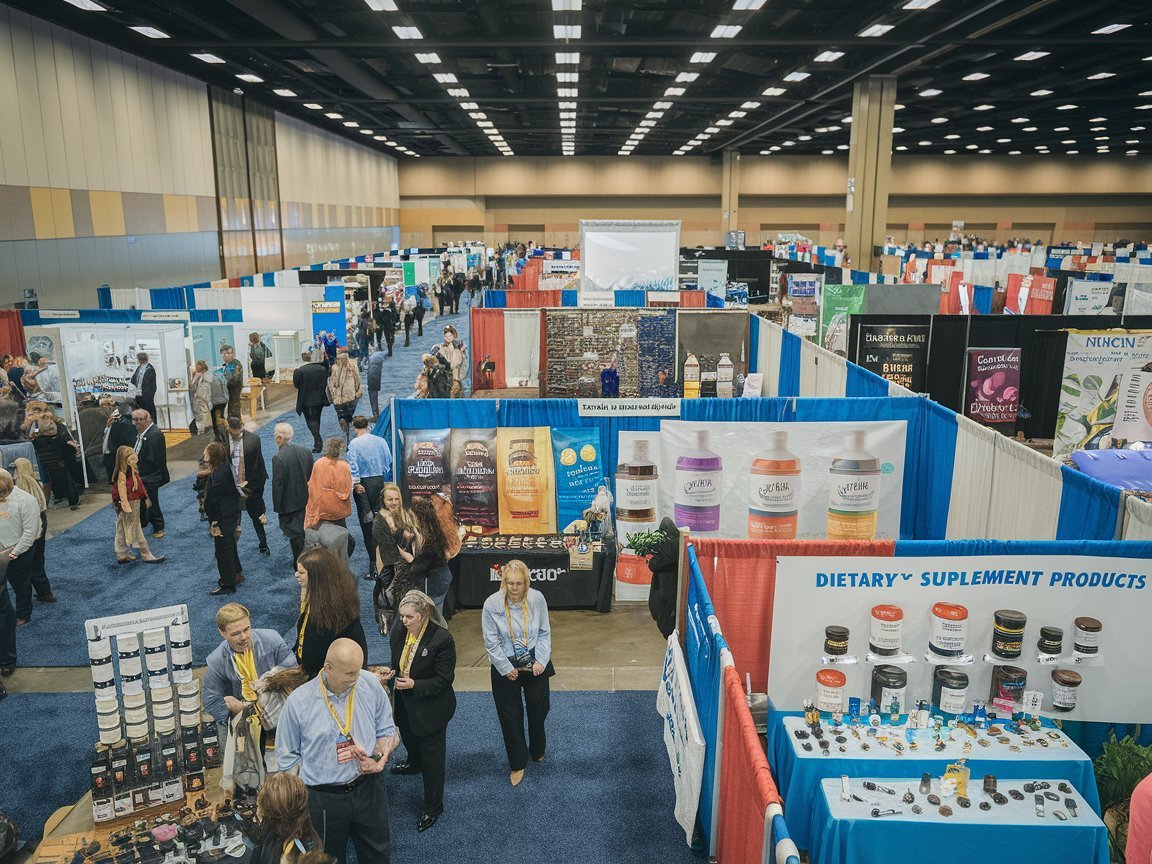 Supplement brands can search for potential manufacturers at industry trade shows.